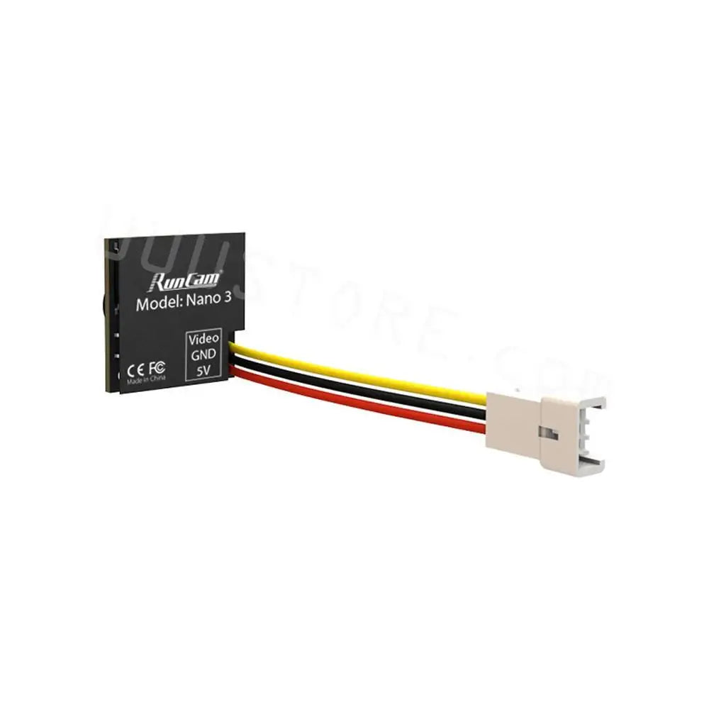 RunCam Nano 3 Analog Camera - 1/3'' 800TVL 1.1g Ultra Light FOV 160 Degree Wide Angle NTSC CMOS FPV Camera for RC FPV Drone 14 RunCam Nano 3 Analog Camera, 1x RunCam Nano 3 FPV Camera Package Included: 1x FP