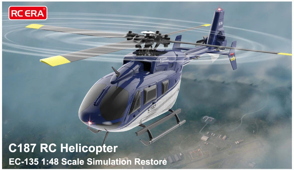 RC ERA C187 Rc Helicopter, RC ERA C187 RC Helicopter EC-135 1.48 Scale