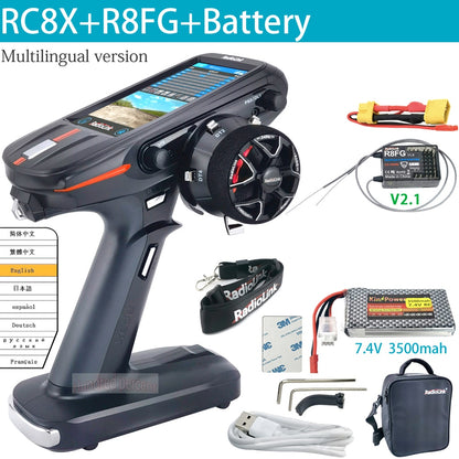 RC8X+R8FG+Battery Multilingual version R8FG 9