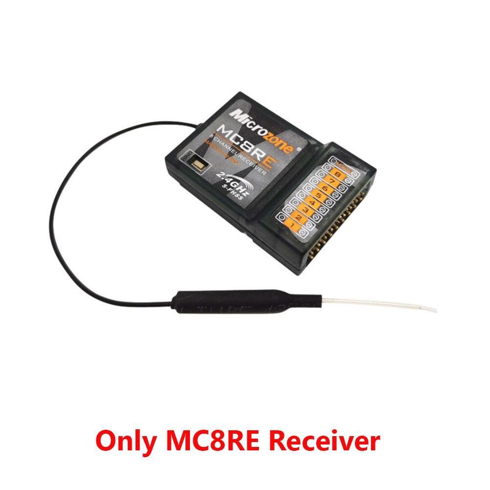MicroZone MC7 2.4G Controller Transmitter With MC8RE Receiver Radio System for RC Airplane Drone multirotor Helicopter VS MC6C - RCDrone