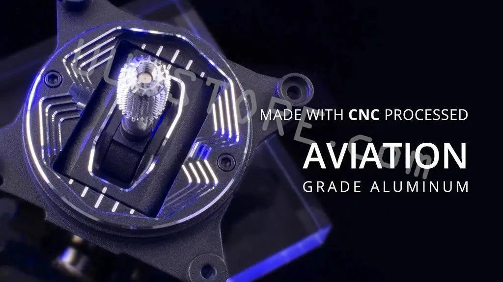 RadioMaster AG01 Gimbal - MINI CNC Hall Gimbal for TX12 / Zorro Radio Transmitter FPV Remote Controller 9 RadioMaster AG01 Gimbal, MADE WITH CNC PROCESSED AVIATION GRADE ALUMIN