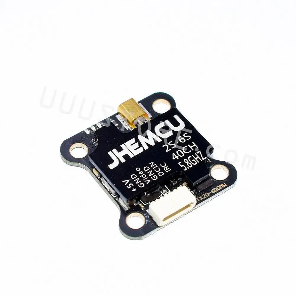 JHEMCU VTX20-600 Transmitter - 5.8G 40CH PitMode 25mW 100mW 200mW 400mW 600mW Adjustable VTX 7-26V 20X20mm for FPV RC Racing Drone 14 JHEMCU VTX, JHEMCU Model: VTX20-600