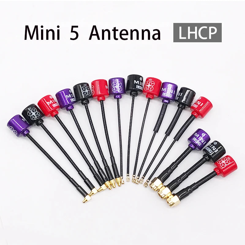 Lollipop 5 LHCP Antenna High Gain 2.8Dbi S