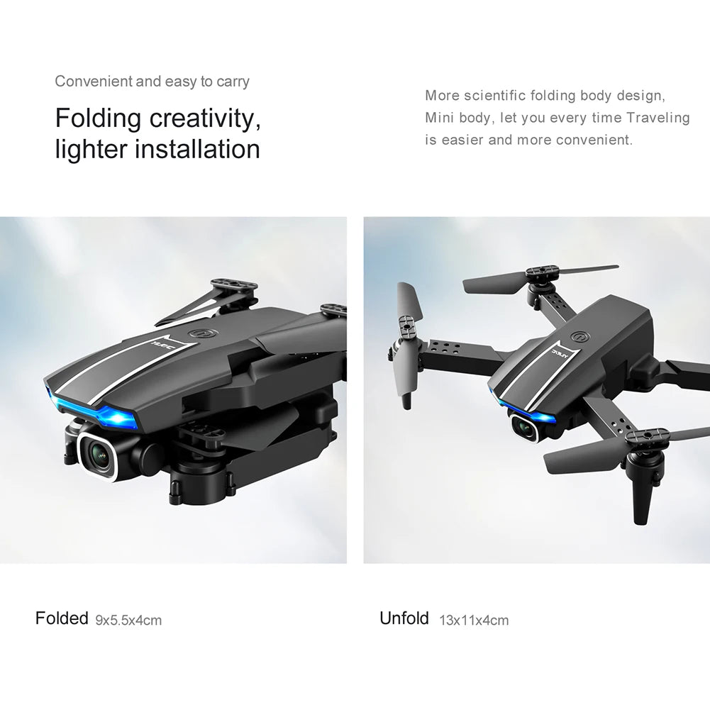 YLRC S65 Drone - 4K HD Camera WiFi Headless Mode 2.4GHz Foldable Quadcopter Toys Real-time transmission Helicopter Toys 35 YLRC S65 Drone, convenient and easy to carry more scientific folding body design, folding creativity