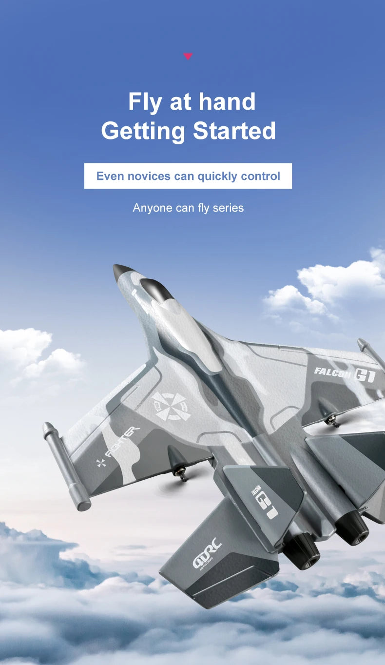 G1 RC Airplane, at hand Getting Started Even novices can quickly control Anyone can fly series 51 Fly F