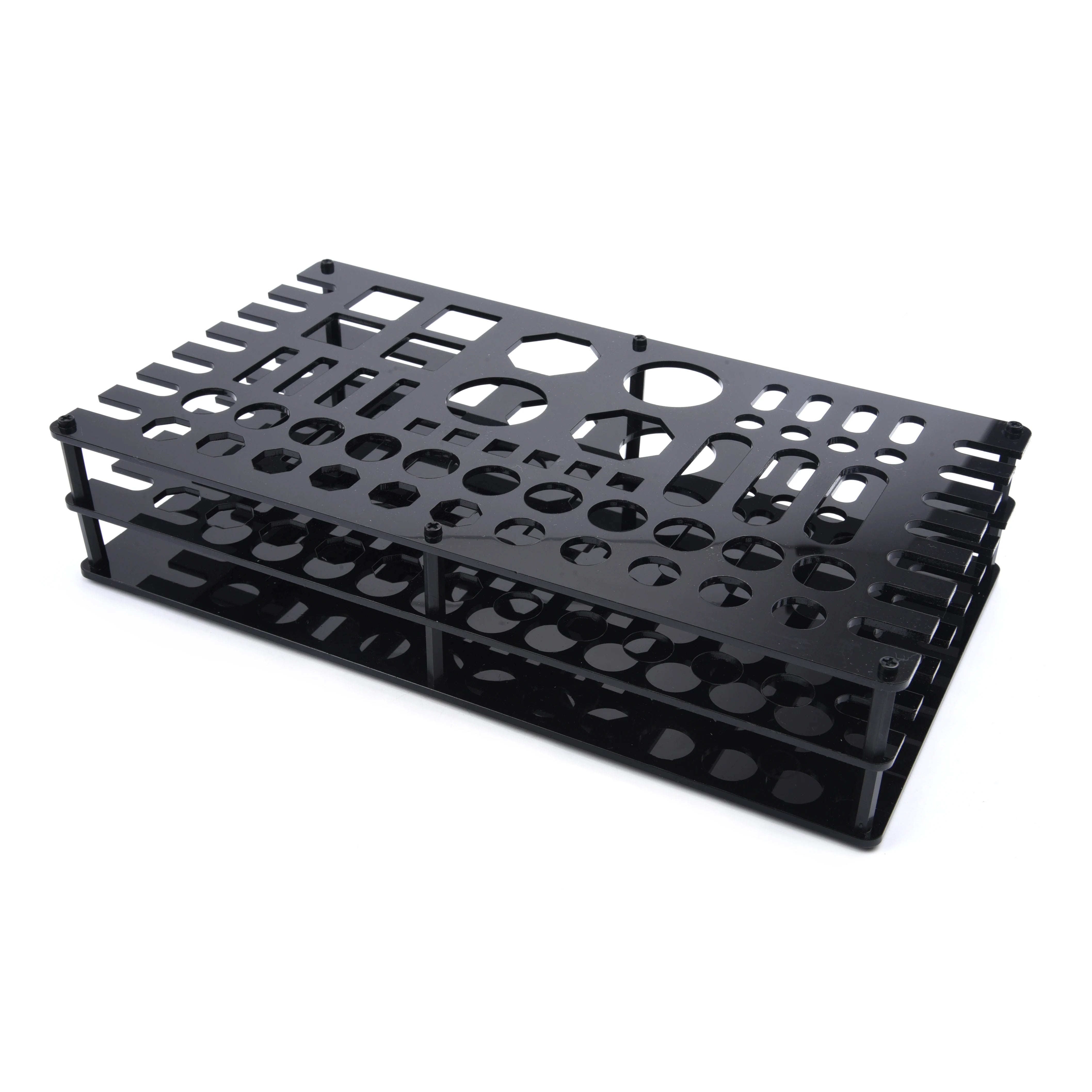 63 Hole Screwdriver Storage Rack Holder, ONLY the Screwdriver Organizers, no included the screwdriver and pliers