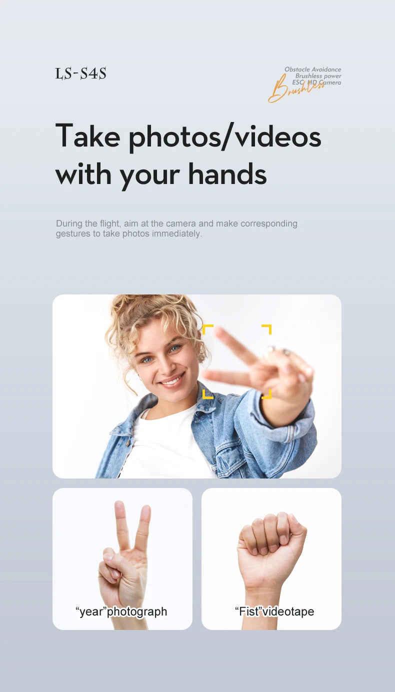 S4S Drone, Obstacle Avoidance LS-S4S Brushless power ),ESC WD