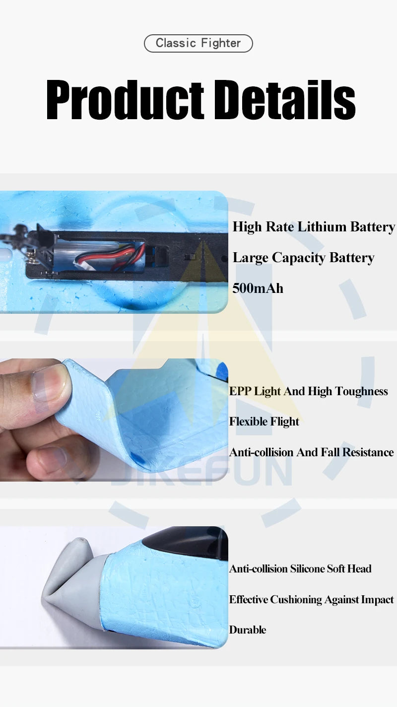 Genuine Authorization J-11 1:50 RC Fighter Plane, Classic Fighter Product Details High Rate Lithium Battery Large Capacity Battery s00mAh