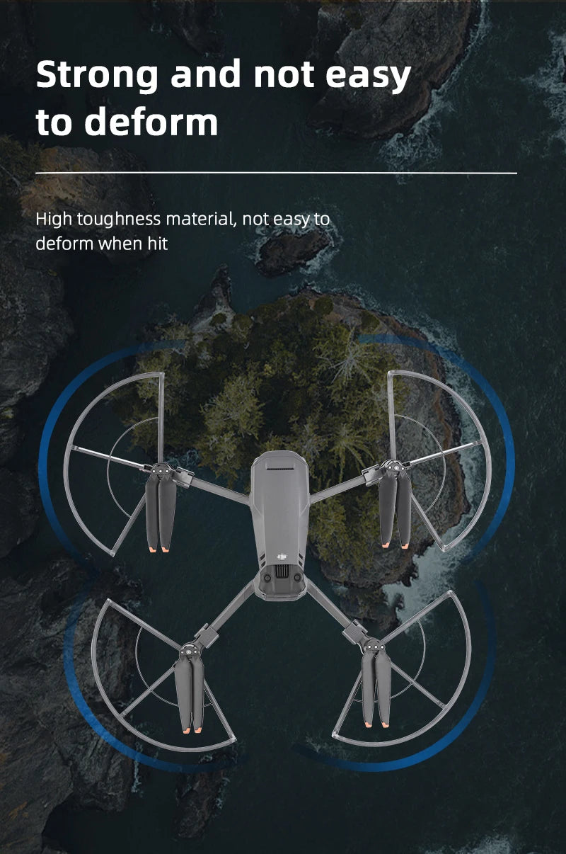 Propeller Guard Protector for DJI Mavic 3 Drone - Propeller Guard Props Wing Fan Cover Ladning Gear for Mavic 3 Drone Accessories 30 Propeller Guard Protector for DJI Mavic 3 Drone, Strong and not easy to deform High toughness material; not easy deform when hit