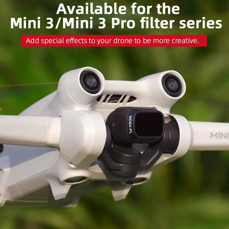Camera Lens Filter for DJI Mini 3 Pro - UV CPL ND8PL ND16PL ND32PL ND64PL Filters Kit For Mavic Mini 3 Pro Drone Accessories 17 Camera Lens Filter for DJI Mini 3 Pro, Available for the Mini 3/Mini 3 Pro filter series . Add special effects to your