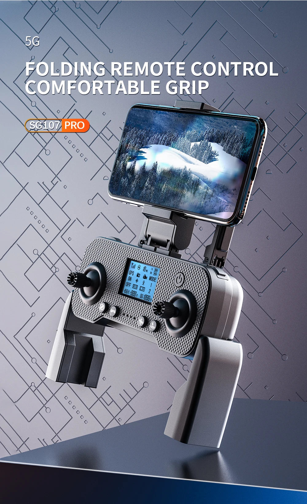 ZLL SG107 Pro Mini Drone - with WIFI Profesional 4K HD Dual Camera FPV Quadcopter Optical Flow Gesture Control SG107Pro Rc Dron 23 zll sg107pro mini drone - with wifi