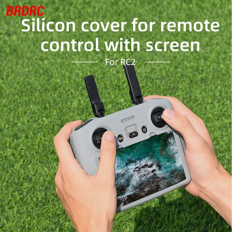 BRDRC Silicon cover for remote control with screen For RC