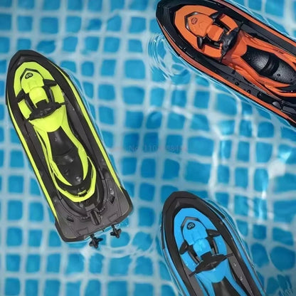 MN MODEL LM13-A Mini Jet Ski RC Boat 2.4G High-Speed Motorboat, 50m Range, Dual Motors, 3.7V 650mAh, 20min Runtime