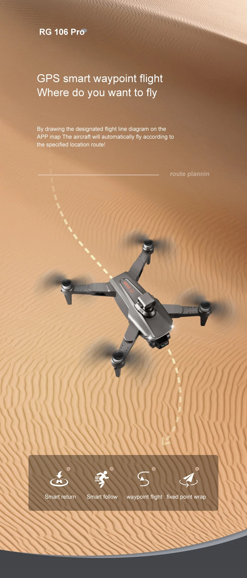 RG106 MAX Drone -