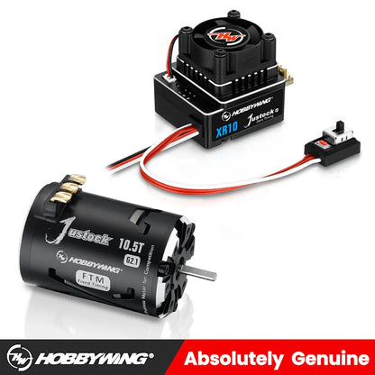 HOBBYWING XERUN XR10 JUSTOCK G3 60A ESC - 3650 Brushless Motor for 1/10 1/12 RC Racing Touring On-road Off-road Drift Buggy Car Truck