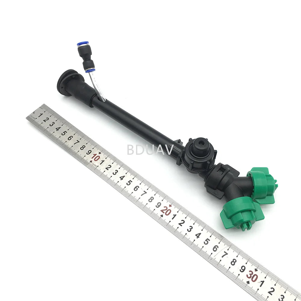 DIY Agricultural spraying drone Double nozzle - anti-collision Y spray extension rod high-pressure atomizing nozzle for X8 power 11 DIY Agricultural spraying drone Double nozzle SPECIFICATIONS Wheelbase :