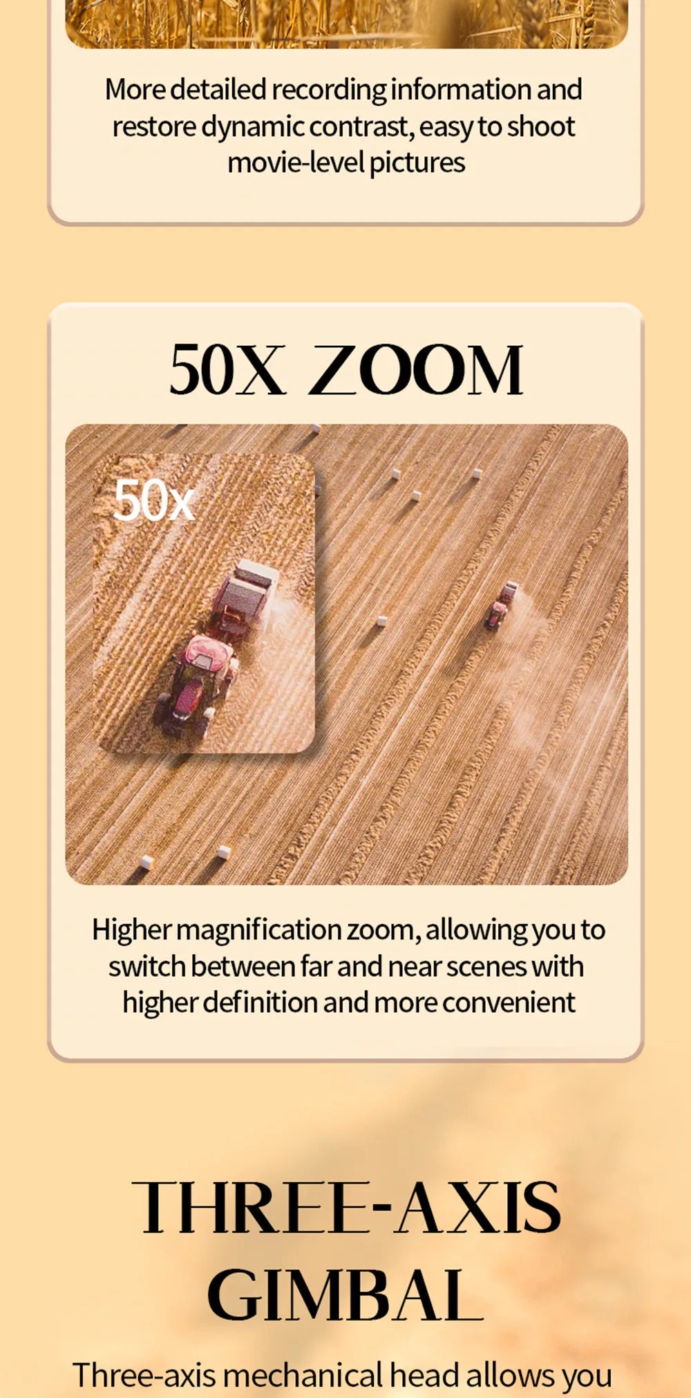 X38 PRO Drone - GPS 8K HD Professional Aerial 3-Axis Gimbal Brushless Obstacle Avoidance Drone Brushless Quadcopter RC Drone Toy Professional Camera Drone 14 X38 PRO Drone, Moredetailed recording and restore dynamiccontrast,easyto shoot movie-level pictures