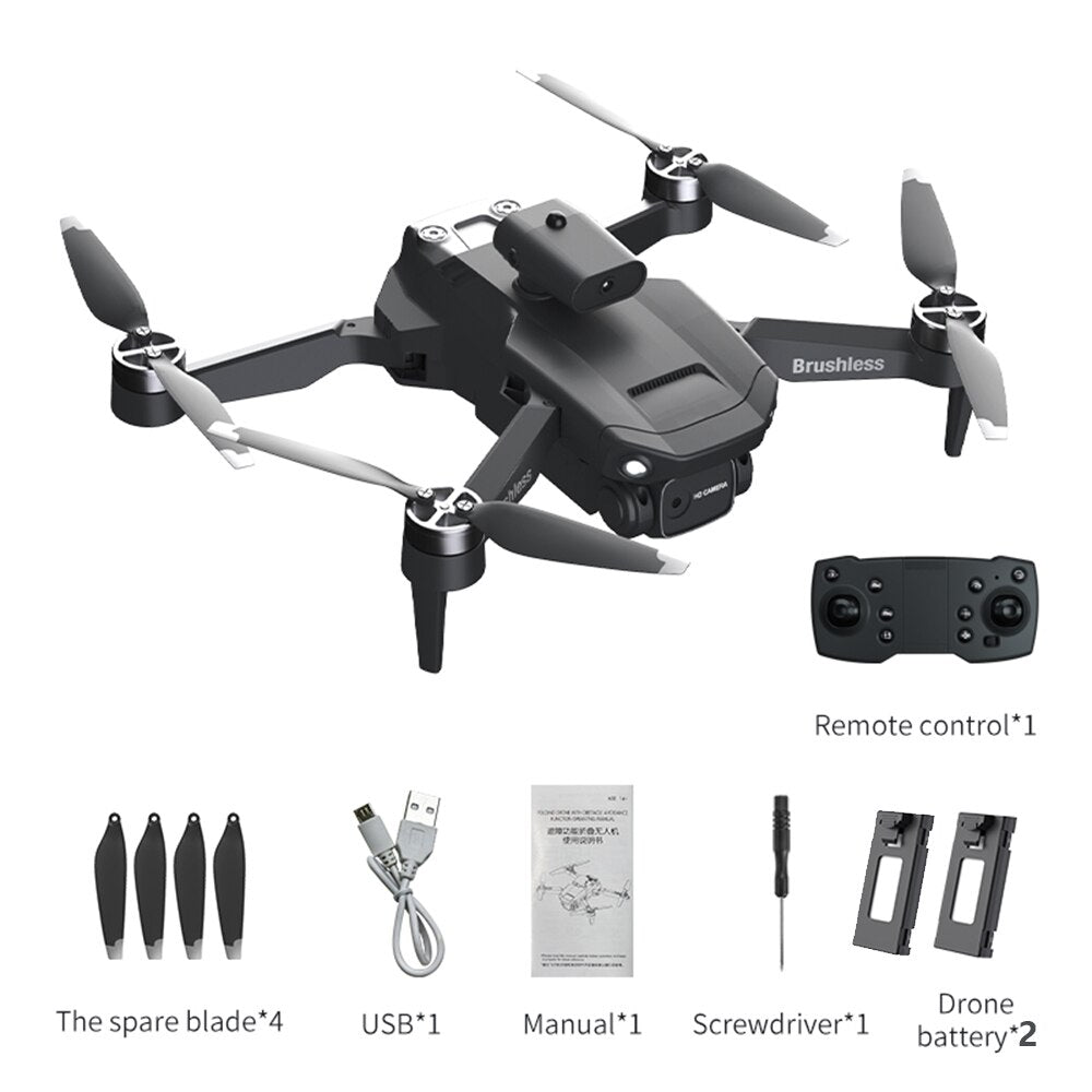 JJRC H115 Brushless Drone, Brushless Remote control*1 00 Drone The spare blade*