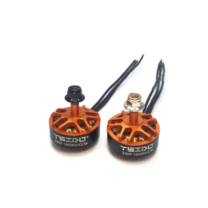 YSIDO 2507 1800KV 3–6S Brushless Motor with 5mm Shaft for 5-Inch FPV Racing Drones Tyro129 Darwin129 GEPRC