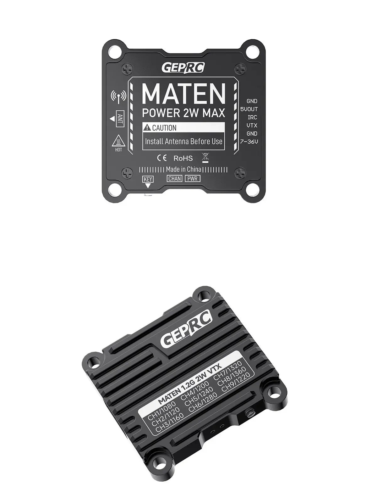 GEPRC MATEN 1.2G 2W VTX, GEPRC MATEN 1.2G 2