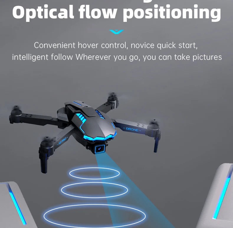 X6 Pro Drone - 4K Ultra HD Camera 120° Adjustable Lens Mini Dron 1800mAh 2.4G Infrared Obstacle Avoidance Quadcopter Toy Gift for Kids 16 X6 Pro Drone, optical flow positioning convenient hover control, novice quick start, intelligent follow wherever