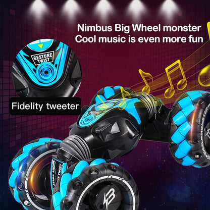 ZWN 1:12 / 1:16 4WD RC Car, Nimbus Big Wheel monster Cool music is even more fun Fidelity tweeter [
