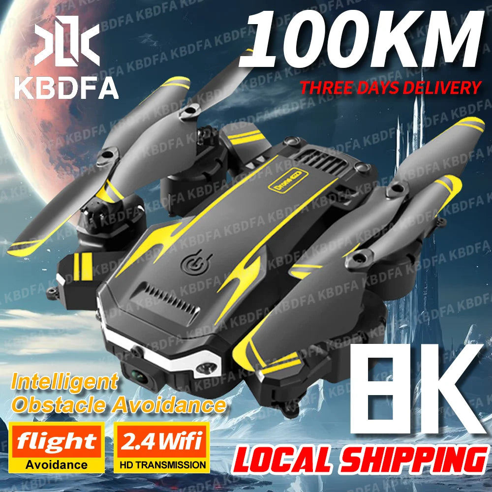 KBDFA G6 Pro GPS Drone, High-quality drone for 8K aerial photography and obstacle avoidance.