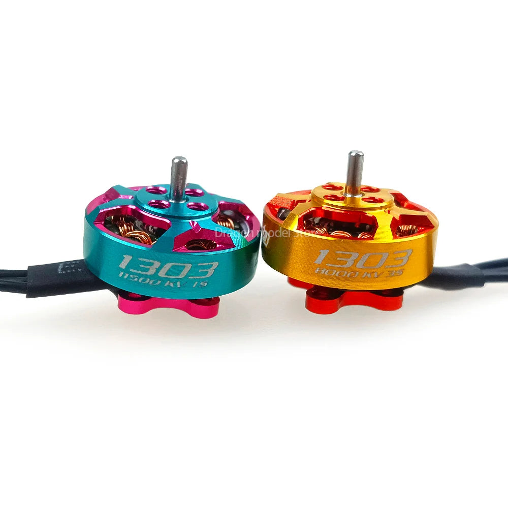 RCINPOWER GTS V3 1303 Plus 6000KV / 8000KV / 11500KV Brushless Motor for 2-Inch FPV Fixed-Wing Drone DJI O3 Mapper UAV