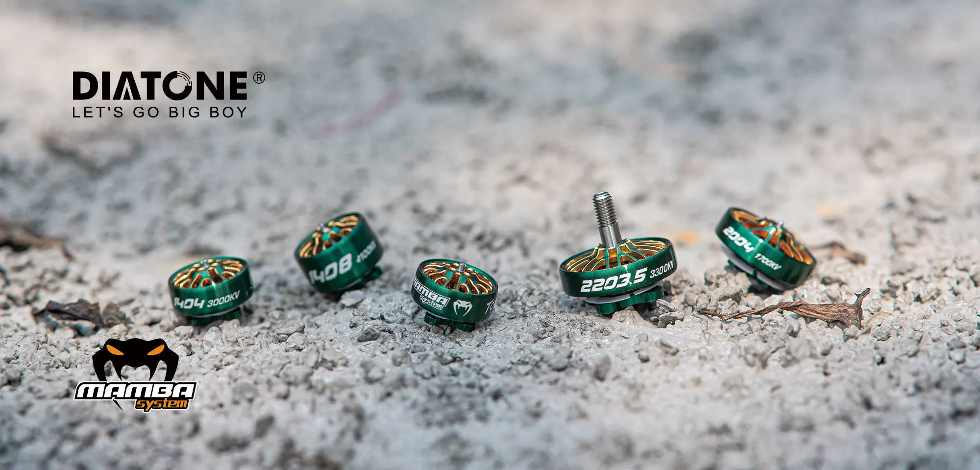 MAMBA TOKA 1404 3000KV 6S 4000KV 4S Brushless Racing Motor Grenn For FPV Racing 2.5inch-4inch Toothpick Drone DIY Parts 10 DIATONE LET'S G0 BIG BOY 1404 MoN Tsystem Zo