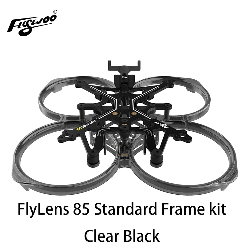 FlyLens 85 Standard Frame kit Clear Black FSo