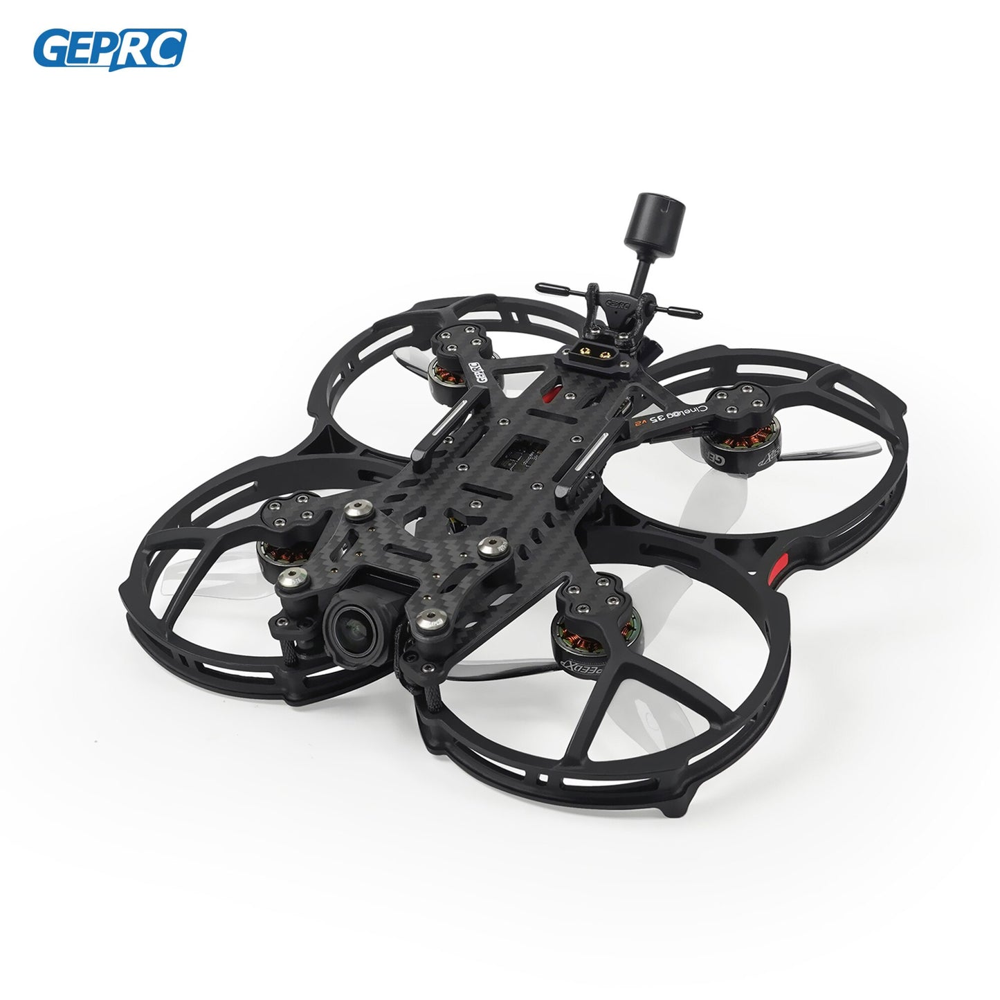 GEPRC CineLog35 V2 HD - Wasp FPV Drone GPS Runcam Wasp Camera SPEEDX2 2105.5 Motor 7075 Aluminum RC FPV Quadcopter Freestyle Drone