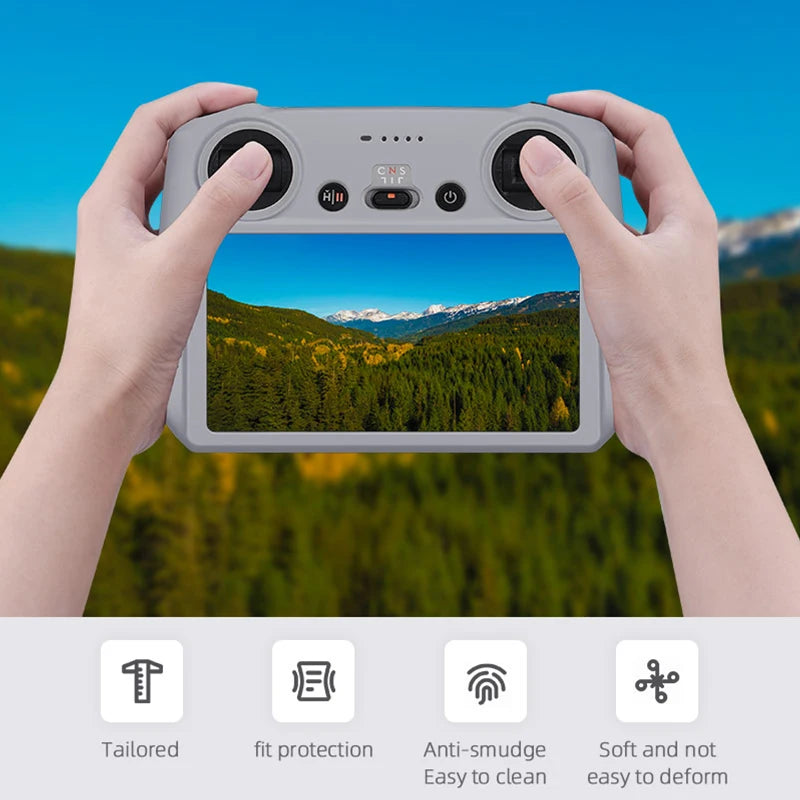 For DJI Mini 3 Pro / MINI 3 RC Remote Control Silicone Cover Shock-resistant Scratch-resistant Protective Sleeve Drone Accessory 31 Tailored fit protection Anti-smudge Soft and not to clean to deform Easy