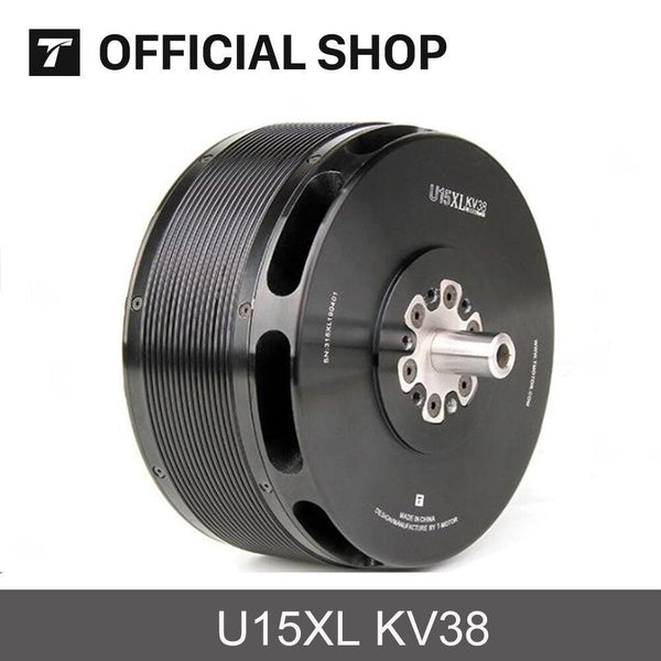 T-MOTOR U15XL KV38 100kg 推力 23KW 100V 無刷馬達 用於重型起重多旋翼無人機 – RCDrone