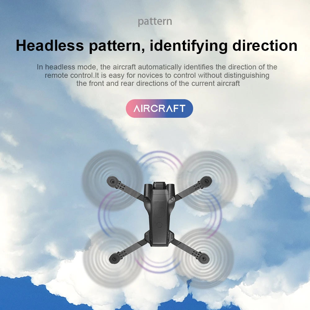 GT2 Mini Drone, headless pattern, identifying direction of the remote control is easy for