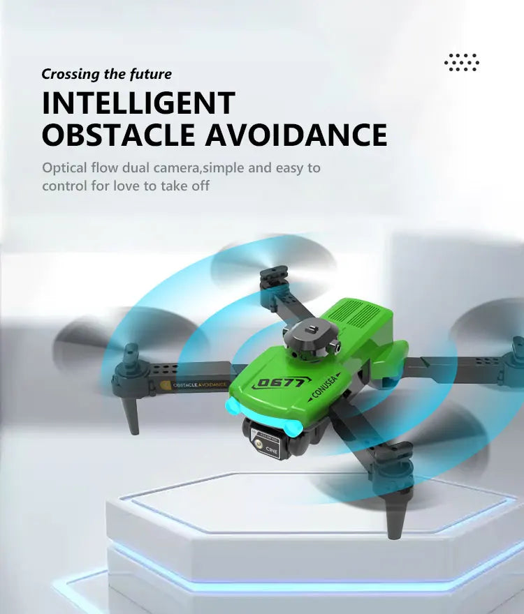 CONUSEA 0677 Drone - 4k Drones with Dual camera HD 4k Optical Flow FPV WIFI Quadcopter Obstacle Avoidance RC Drones Toys 17 CONUSEA 0677 Drone - 4k Drones with Dual camera, CONUSEA 0677 Drone, intelligent obstacle avoidance optical flow dual camera,simple and easy