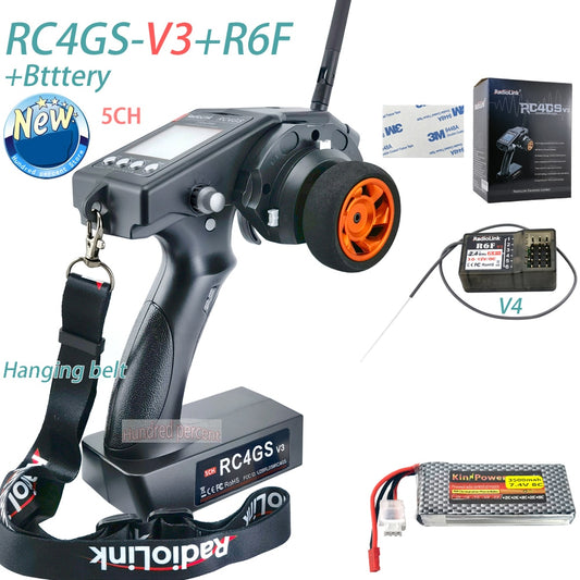 RadioLink RC4GS V3, RC4GS-V3+R6F #Btttery Radl