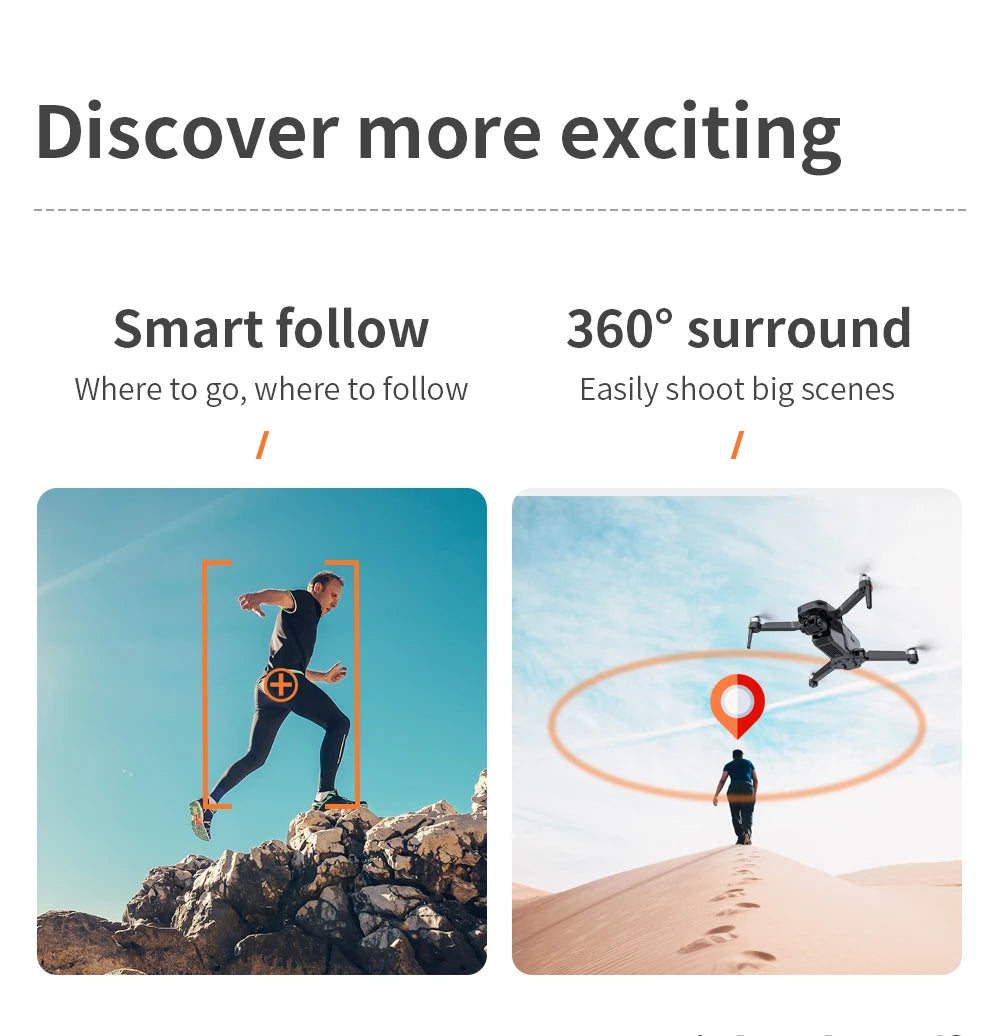New GPS Drone 4k Profesional 8K HD Camera 3-Axis Gimbal Aerial Photography Brushless Foldable Quadcopter RC Dron Toys Gifts Professional Camera Drone 33 New GPS Drone, Discover more exciting Smart follow 3609 surround Where to go, where to follow Easily shoot scenes