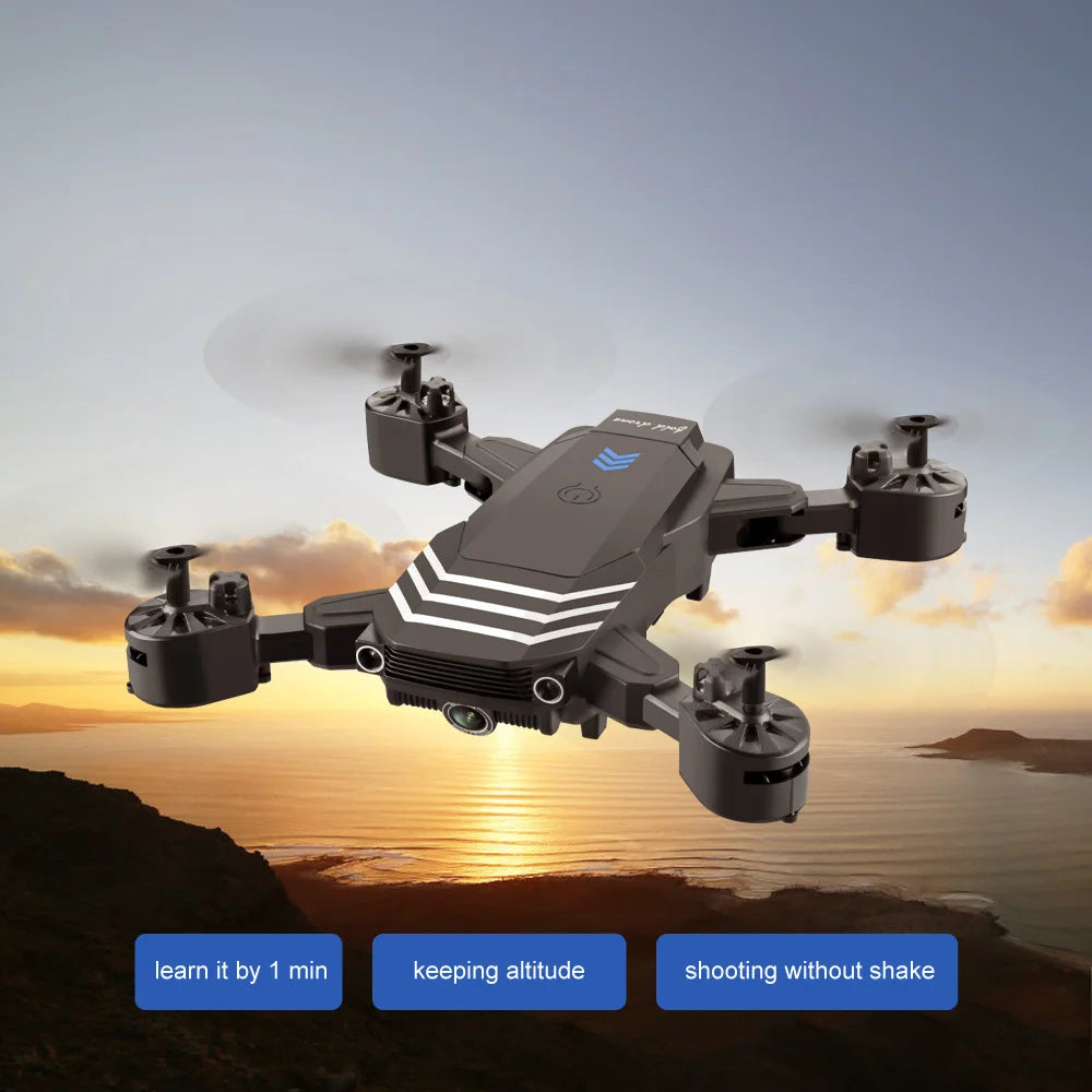 QJ LS11 Pro Drone, learn it by keeping altitude shooting without shaking