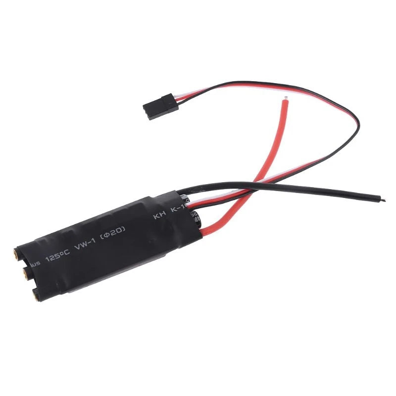 40A 2-4S Brushless Motor Speed Controller, the item's color may be slightly different from the pictures due to the light and screen setting