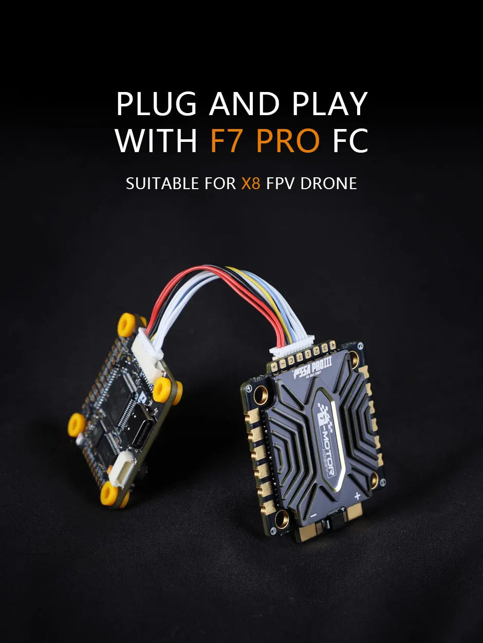 T-MOTOR F55APROIII F55A PROIII 4IN1 ESC, T-MOTOR F55APROIII 4IN1 ESC SPECIFICATION