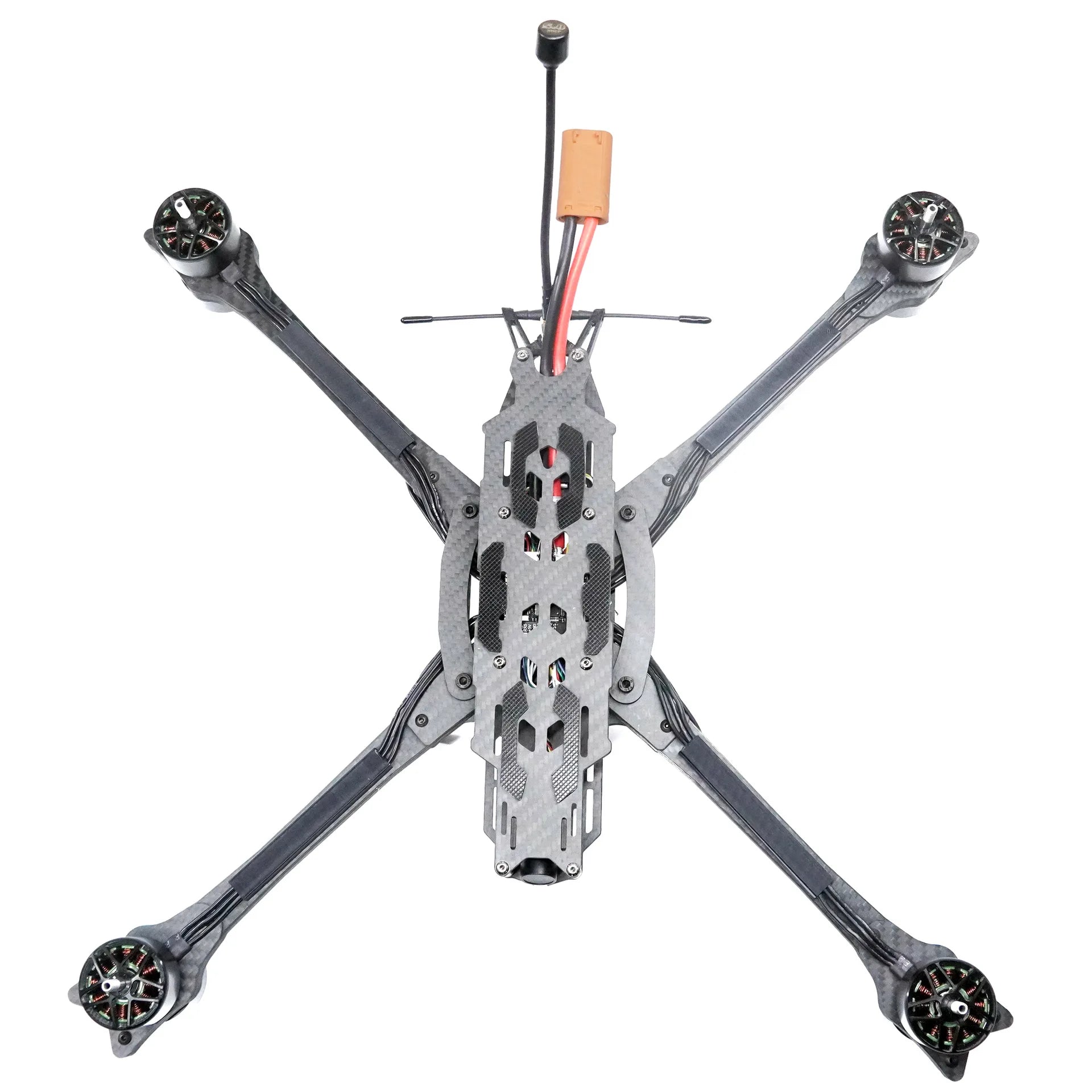 Pushi X8 10 Inch FPV Drone - 7KG Long Range Large Load Traversing Aircraft HD Map Transmission FPV Model Drone