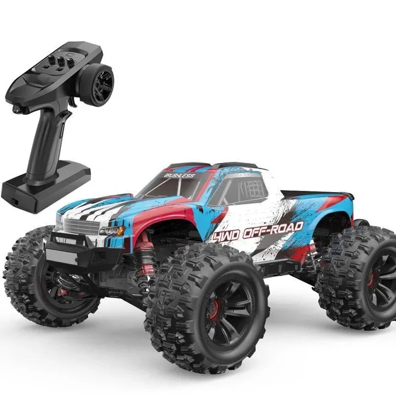 MJX Hyper Go 1/16 Brushless RC Car 4WD, 2845 Motor, 45A ESC, 45km/h, 2.4G Remote, 7.4V 1050mAh, Models 16208/16209