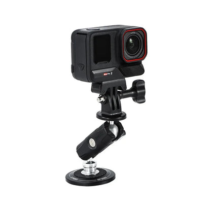 Universal Magnetic Metal Chassis Bracket Base for Insta360 X4/Go3S/Ace Pro 2, DJI Action 5/4/3, GoPro | STARTRC Dual-Ball