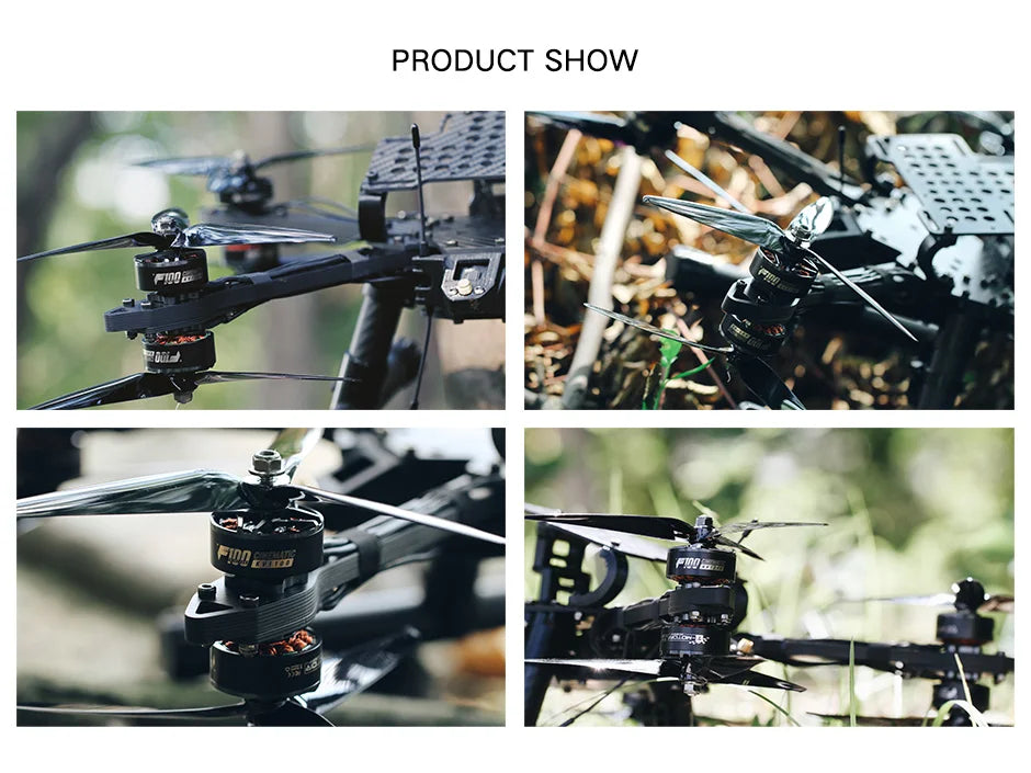 T-motor F100 2810 1350KV 1100KV 5-6S 6S Brushless Motor for RC Multirotor FPV Racing Freestyle L7 X8 XL8 XL7 Long Range Drones 14 T-motor, F100 2810 1350KV 1100KV 5-6S 6S Brushless