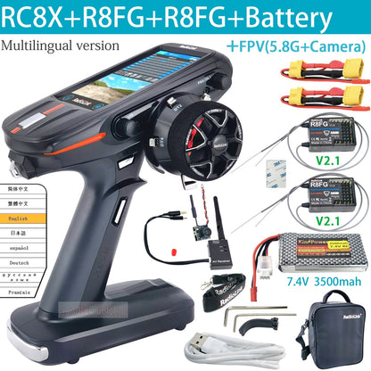 RC8X+R8FG+R 8FG+Battery Multilingual version