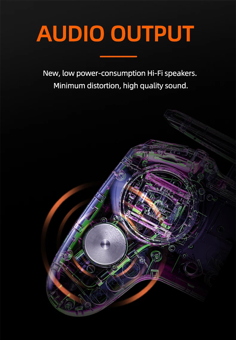 AUDIO OUTPUT New; low power-consumption Hi-Fi