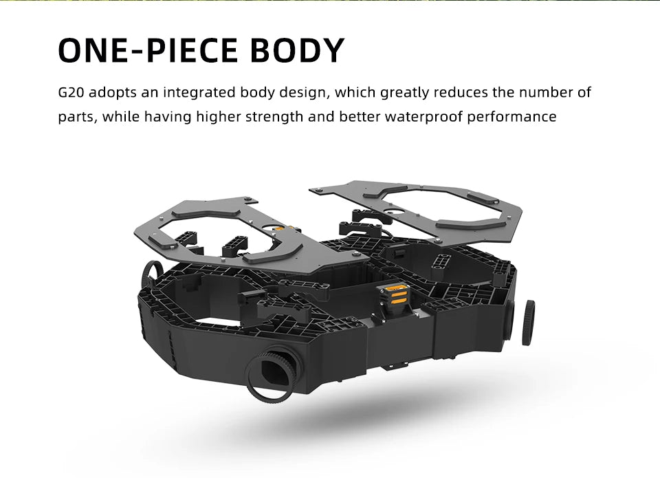 EFT G20 22L Agriculture Drone - G20 V2.0 4 Axis / 8 Axis 22L/20L 20KG Water Tank Compatible with Hobbywing X8 Motor JIYI K++ FC Dual Quick Release Battery 21 EFT G20 22L Agriculture Drone, ONE-PIECE BODY G2O adopts an integrated body design .