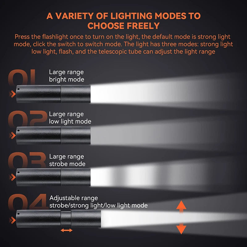 Night Light For Dji - Landing gear Lipo lithium battery flashlight searchlight night light for dji mini 3 pro drone Accessories 13 Night Light For Dji, the light has three modes: strong light low light; flash, and the telescopic