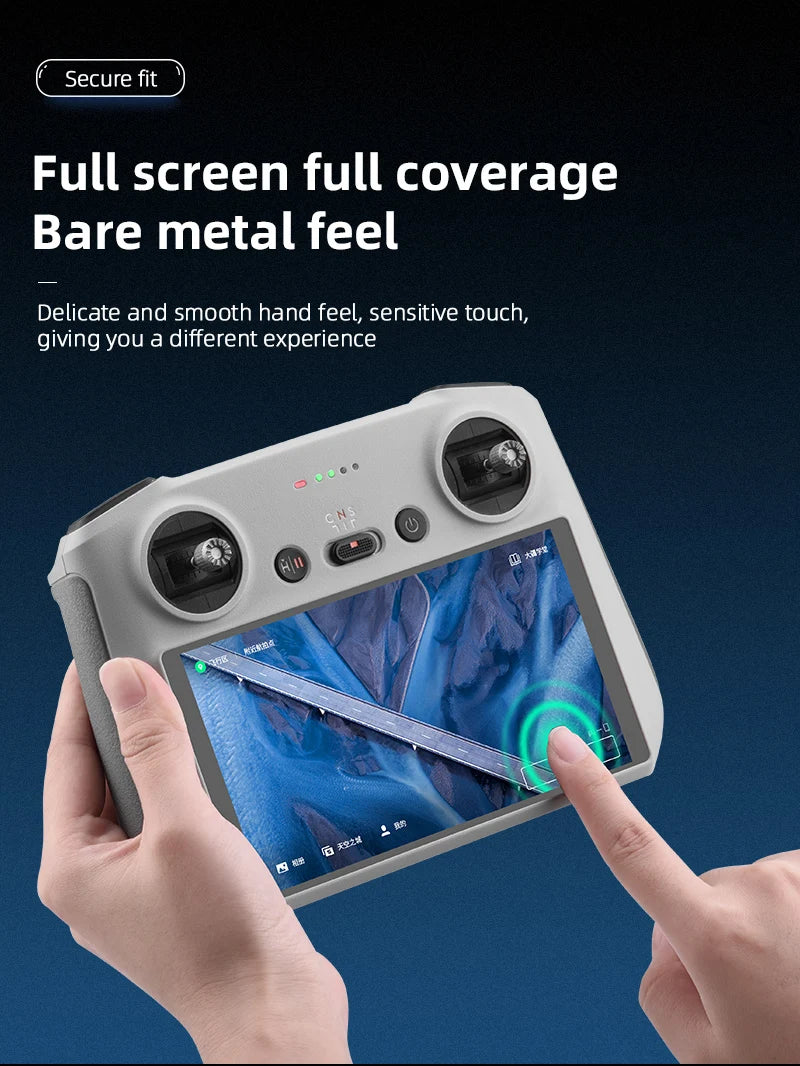 Anti-UV Tempered Glass Film for DJI Mini 3 PRO Remote Control With Screen HD Film Protective Film Anti-Scratch Accessories 12 Secure fit Full screen full coverage Bare metal feel Delicate and smooth hand feel, giving you