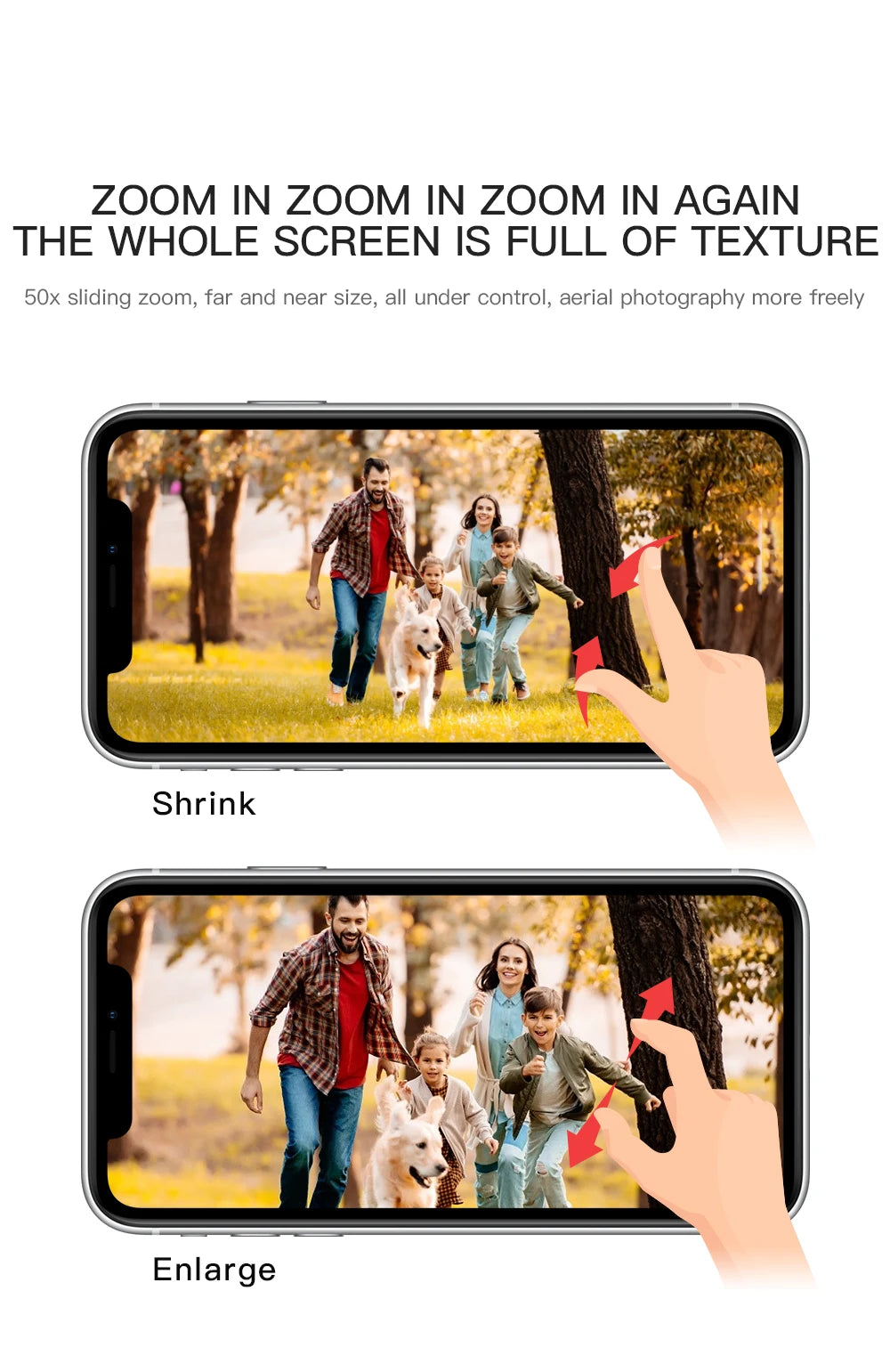 HGIYI SG906 MAX2 Drone - 5000mAH GPS 4K HD Professional Camera with 3-Axis Gimbal 360 Obstacle Avoidance 906 MAX Brushless Quadcopter Professional Camera Drone 115 HGIYI SG906 MAX2 Drone, the whole screen is full of TEXTURE 50x sliding zoom, far and near size